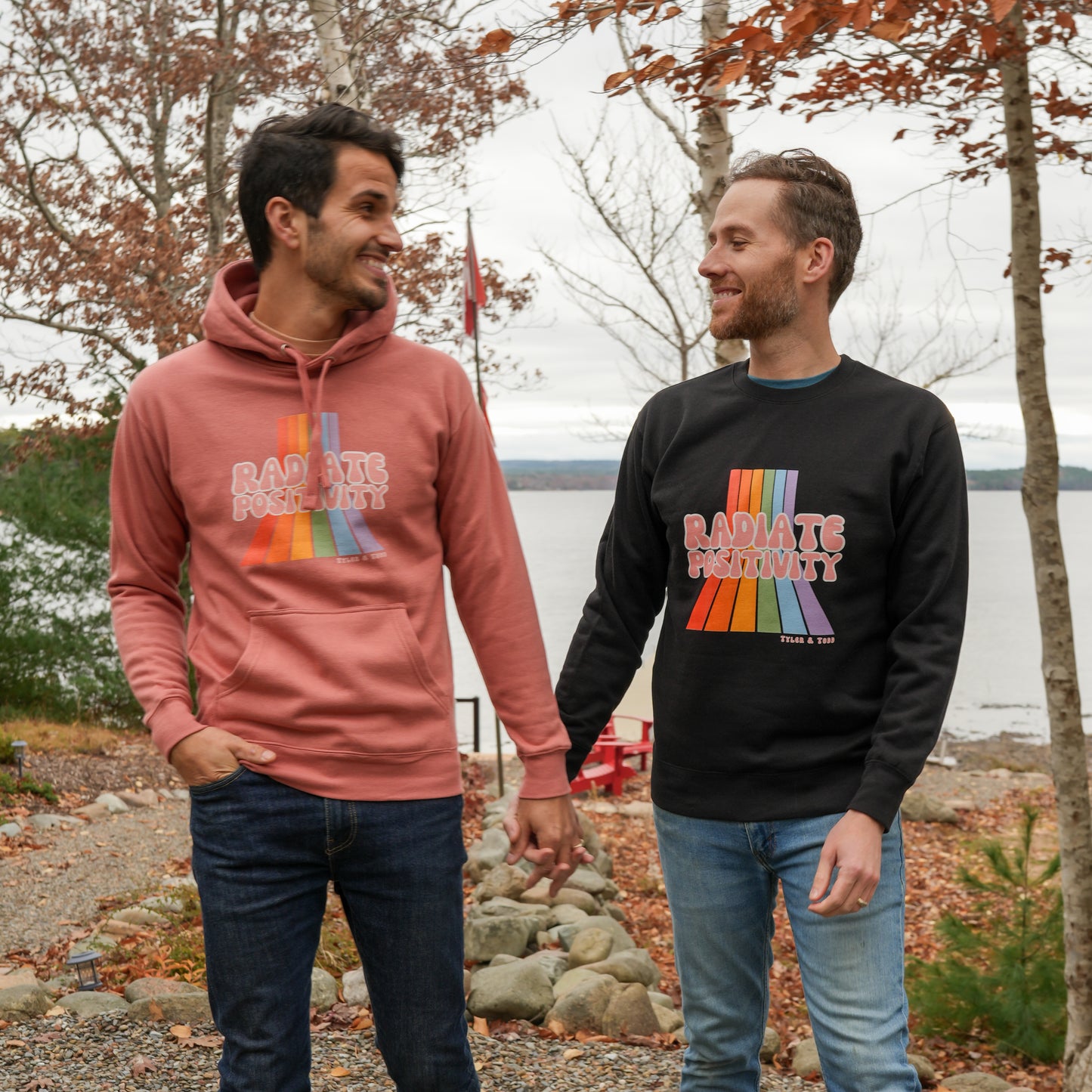 Radiate Positivity Crewneck Sweatshirt